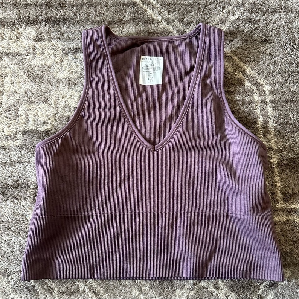 Athleta Purple Tank Top